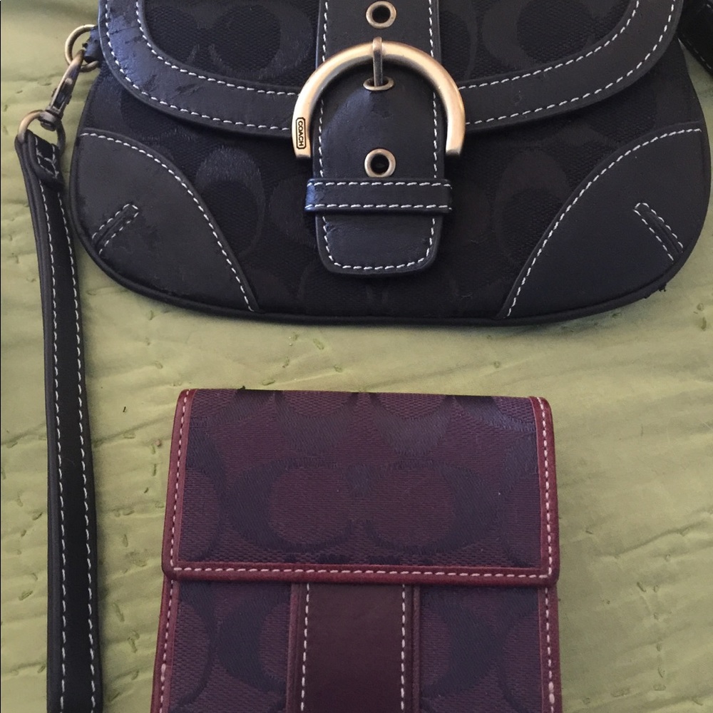Coach Wallet and wristlet